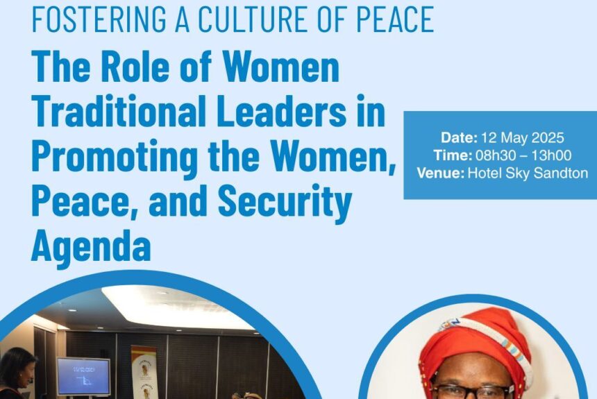 CMA’s Director Prof Wielenga featured on The Role of Women Traditional Leaders in promoting the Women, Peace, and Security Agenda.