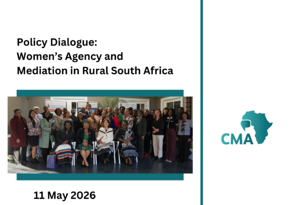 Policy Dialogue: Women’s Agency and Mediation in Rural South Africa